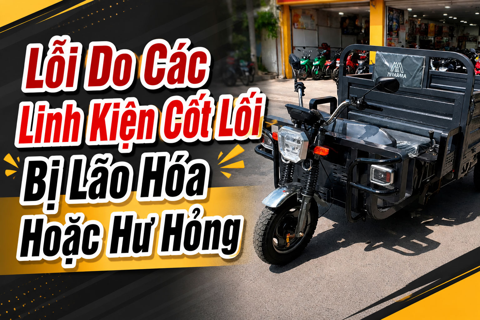 Linh Kiện Cốt Lõi Bị Lão Hóa Hoặc Hư Hỏng