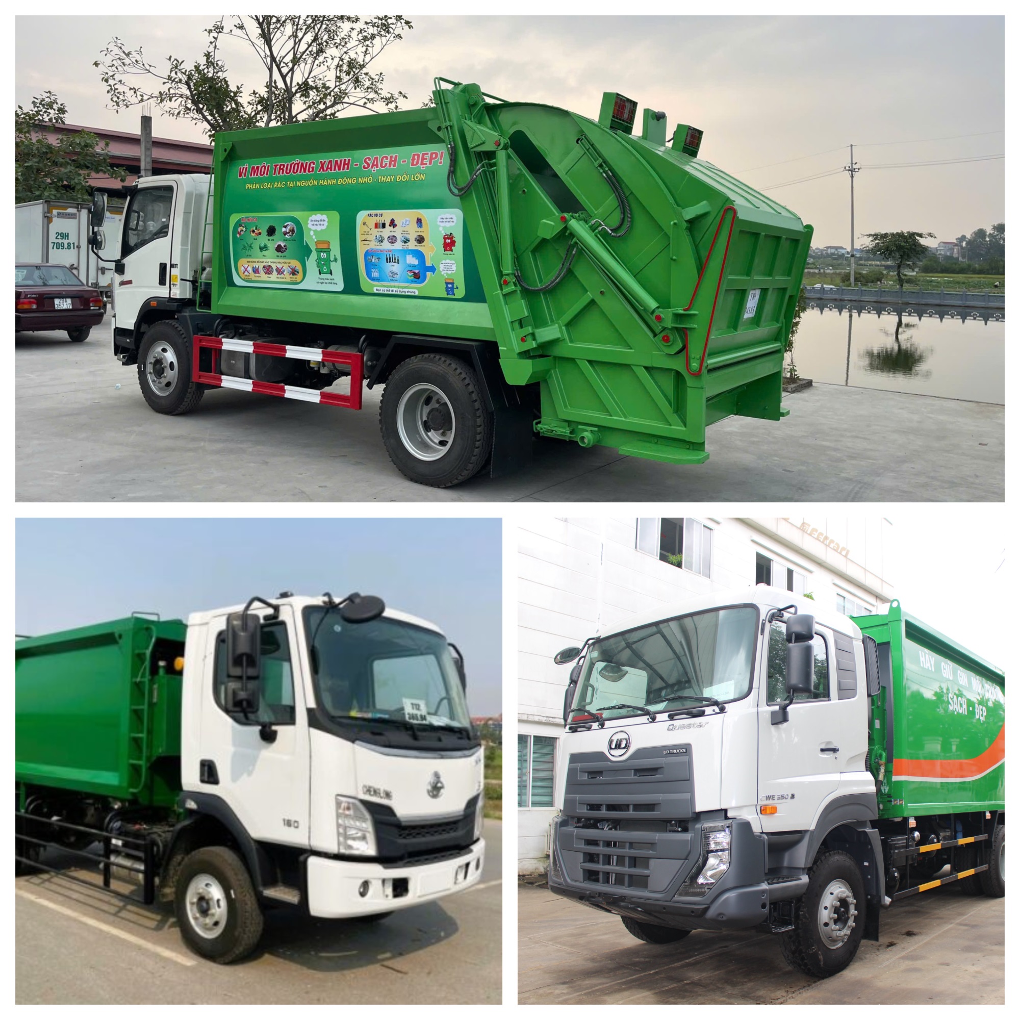 Bảng Giá Xe Ép Rác Đầy Đủ (Mới Cập Nhật 08/2026) - Xe Điện Chở Hàng Phân loại xe ép rác
