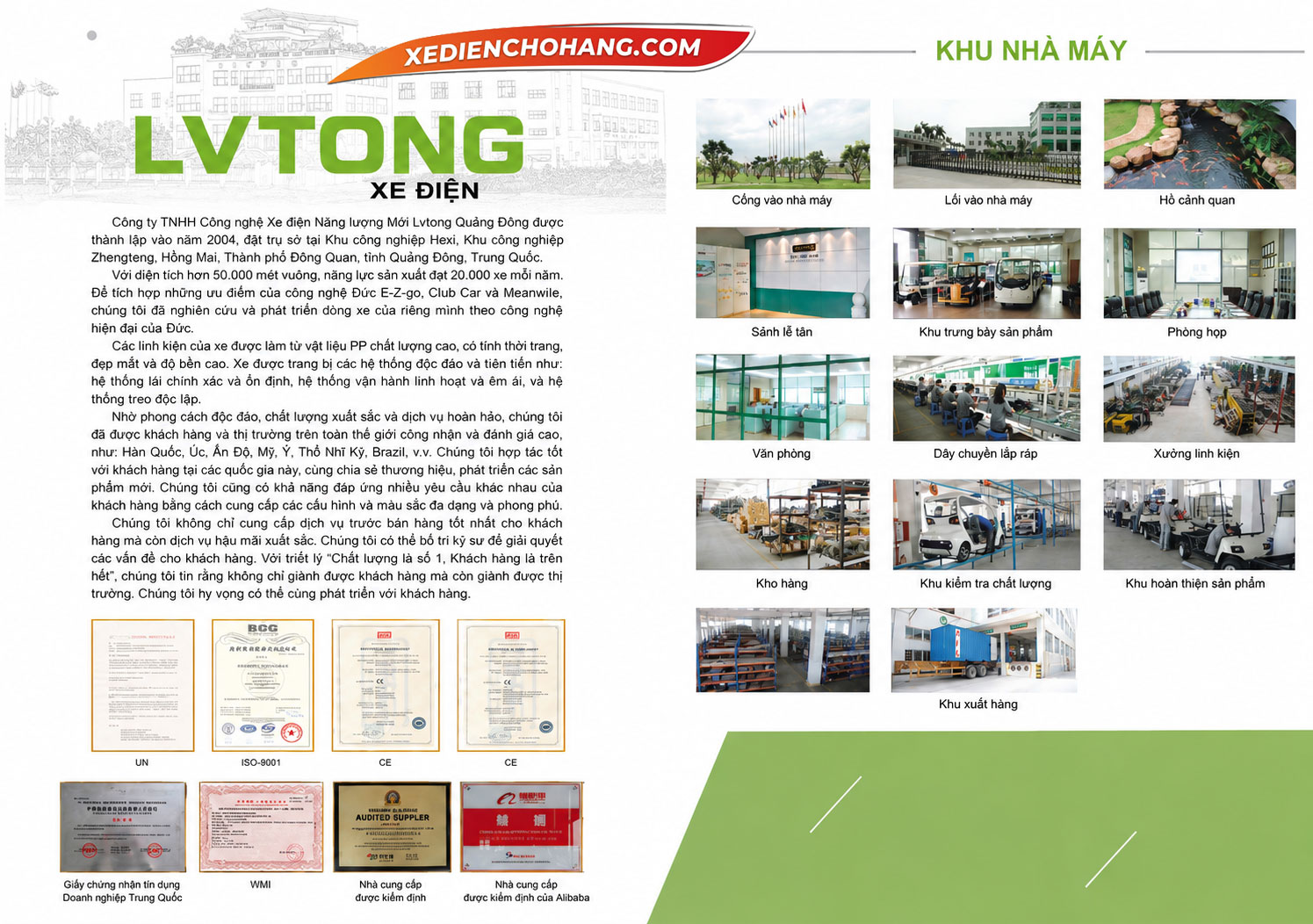 Giới thiệu thương hiệu xe điện LvTong