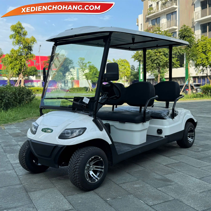 Xe điện sân golf 4 chỗ LVTONG LT-A617.4 - Xe Điện Chở Hàng Xe golf điện 4 chỗ cao cấp LT-A617.4