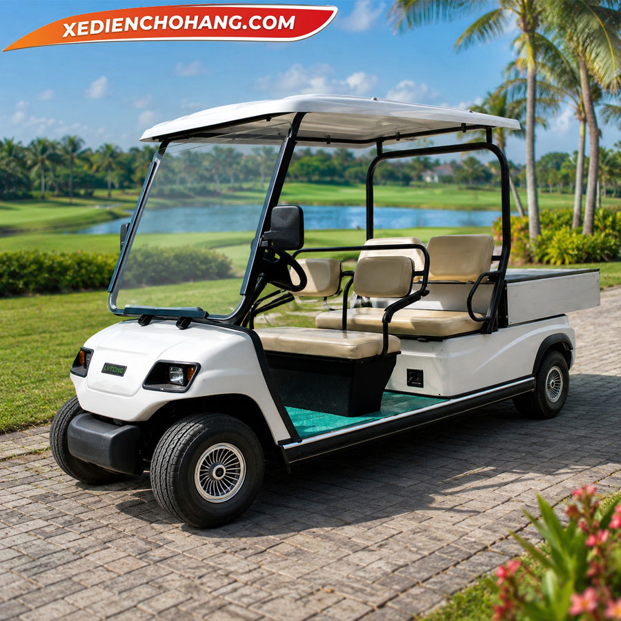 Xe điện sân golf 4 chỗ thùng sau LVTONG LT-A4.H2
