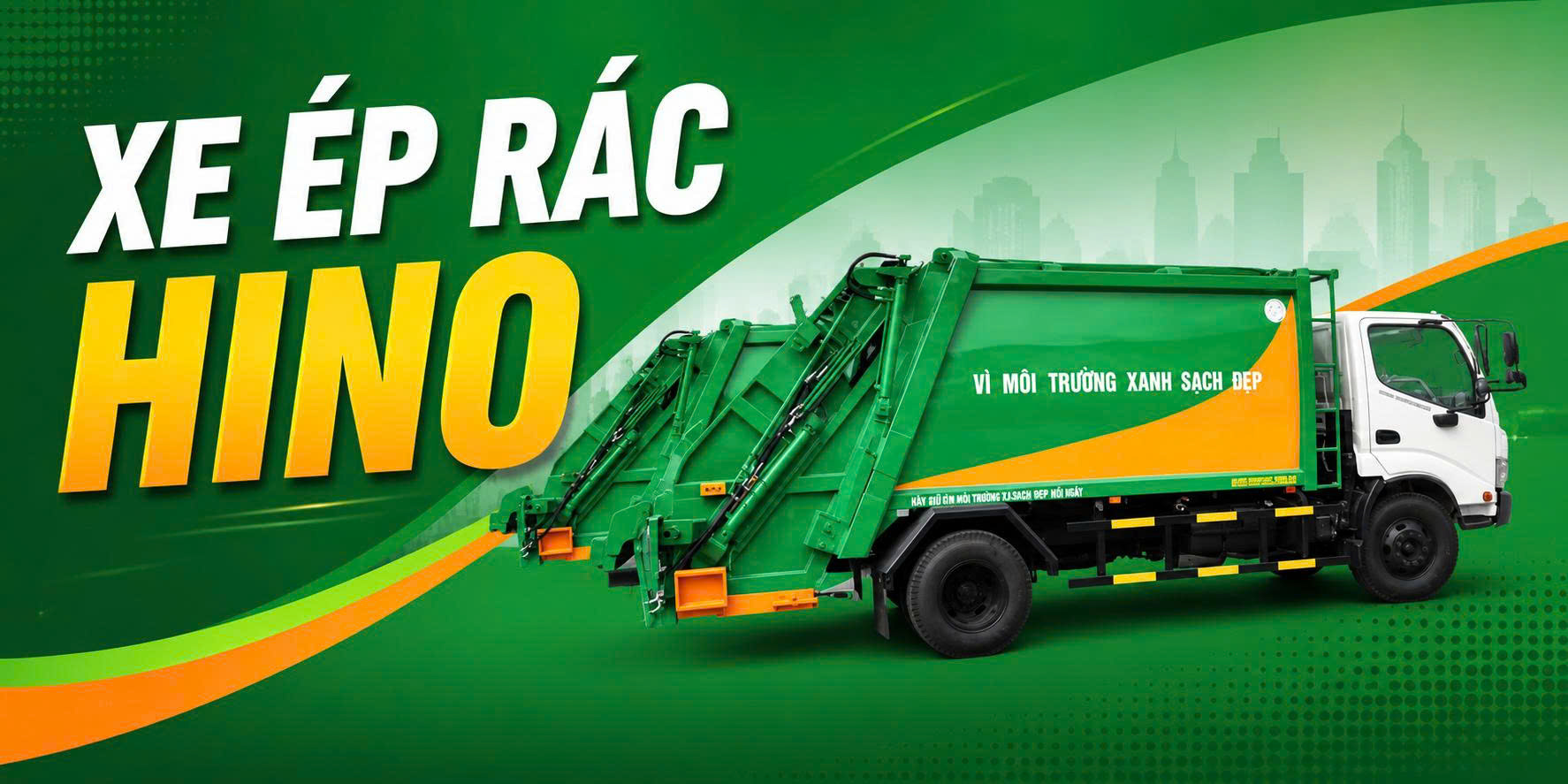 Giá xe ép rác: Cập nhật các loại xe rác và bảng giá xe mới 2026 - Xe Điện Chở Hàng Xe ép rác Hino
