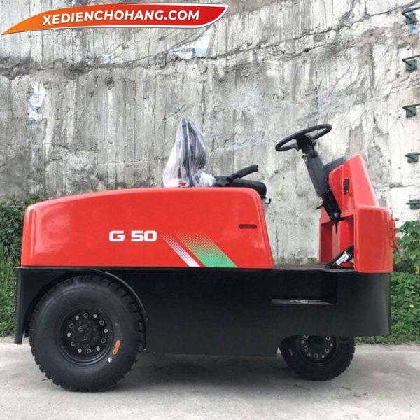 Xe kéo điện 3 bánh ngồi lái từ 5 đến 6 tấn Pin Lithium-ion (4)
