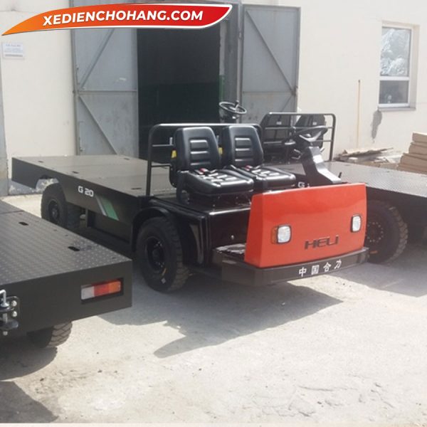Xe điện kéo hàng pin Lithium-ion tải 1 đến 5 tấn