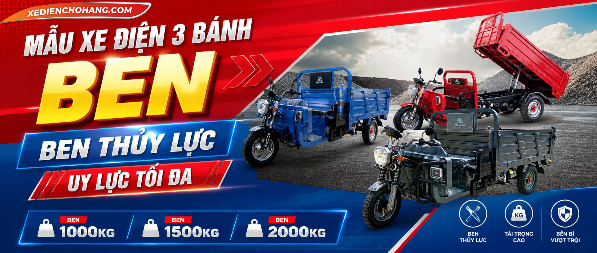 Mẫu xe 3 bánh BEN