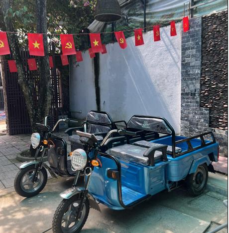 Xe 3 bánh mini tải trọng 200kg