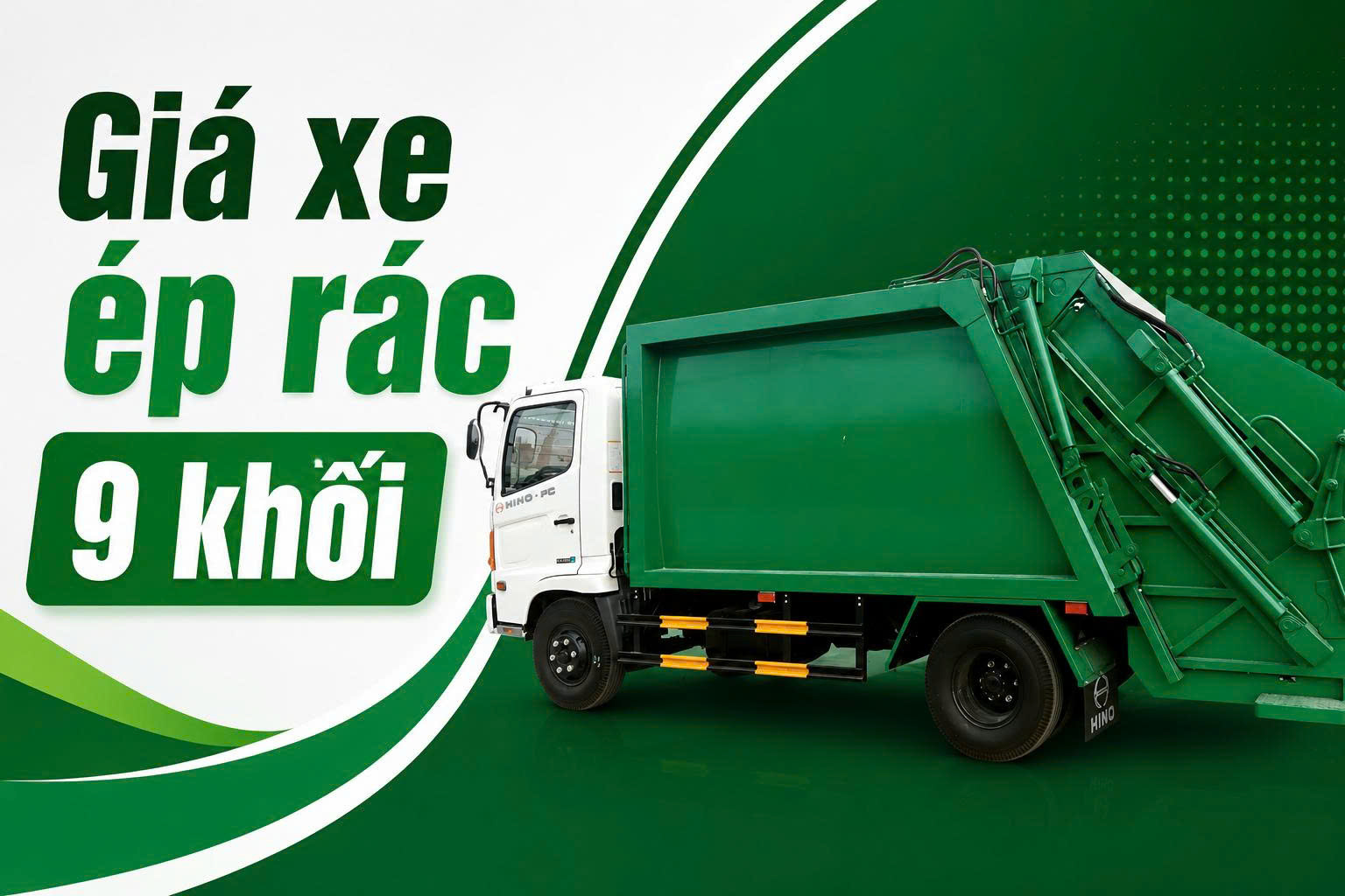 xe ép rác 9 khối