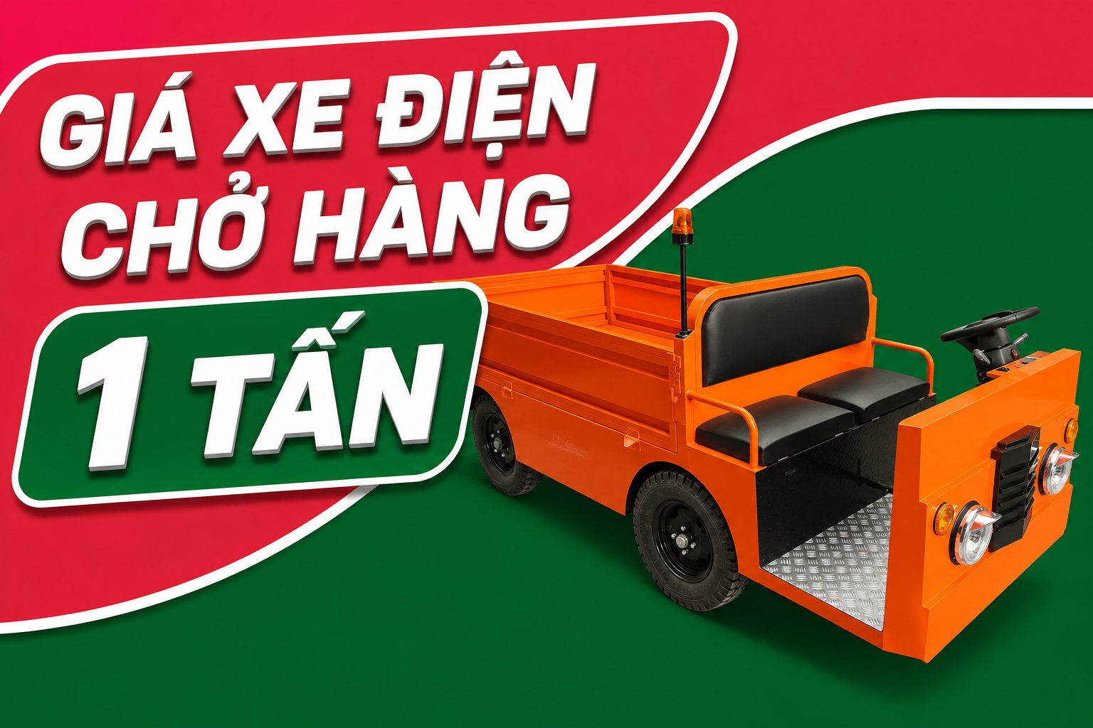 Giá xe điện chở hàng 1 tấn