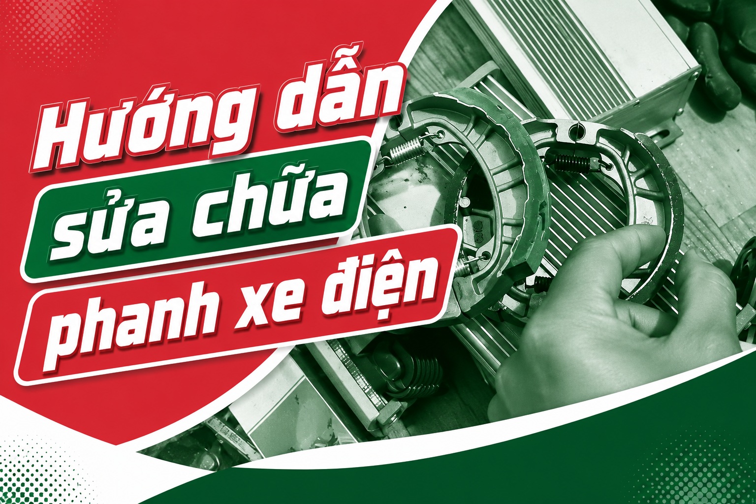 Hướng dẫn sửa chữa phanh xe điện