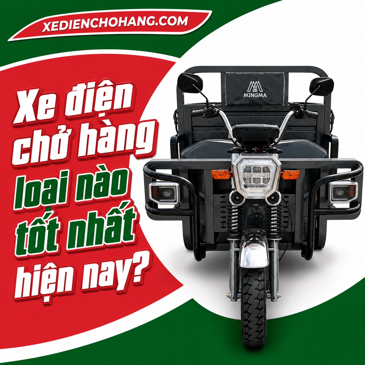 Xe điện chở hàng tốt nhất hiện nay