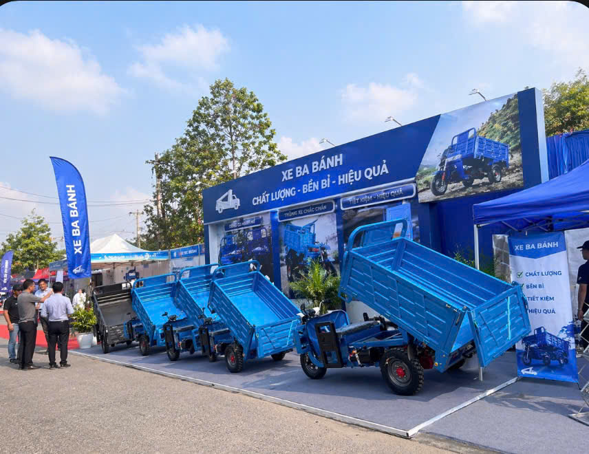 Bang gia xe dien 3 banh cho hang - Xe Điện Chở Hàng